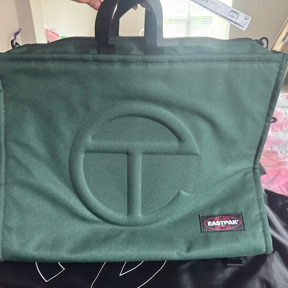 NWT- Telfar Olive (Dark Green) Eastpak Backpack- Large